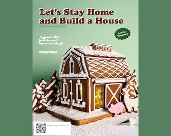 Gingerbread Templates ONLY - Stay Home, Volume 2 (December 2022)