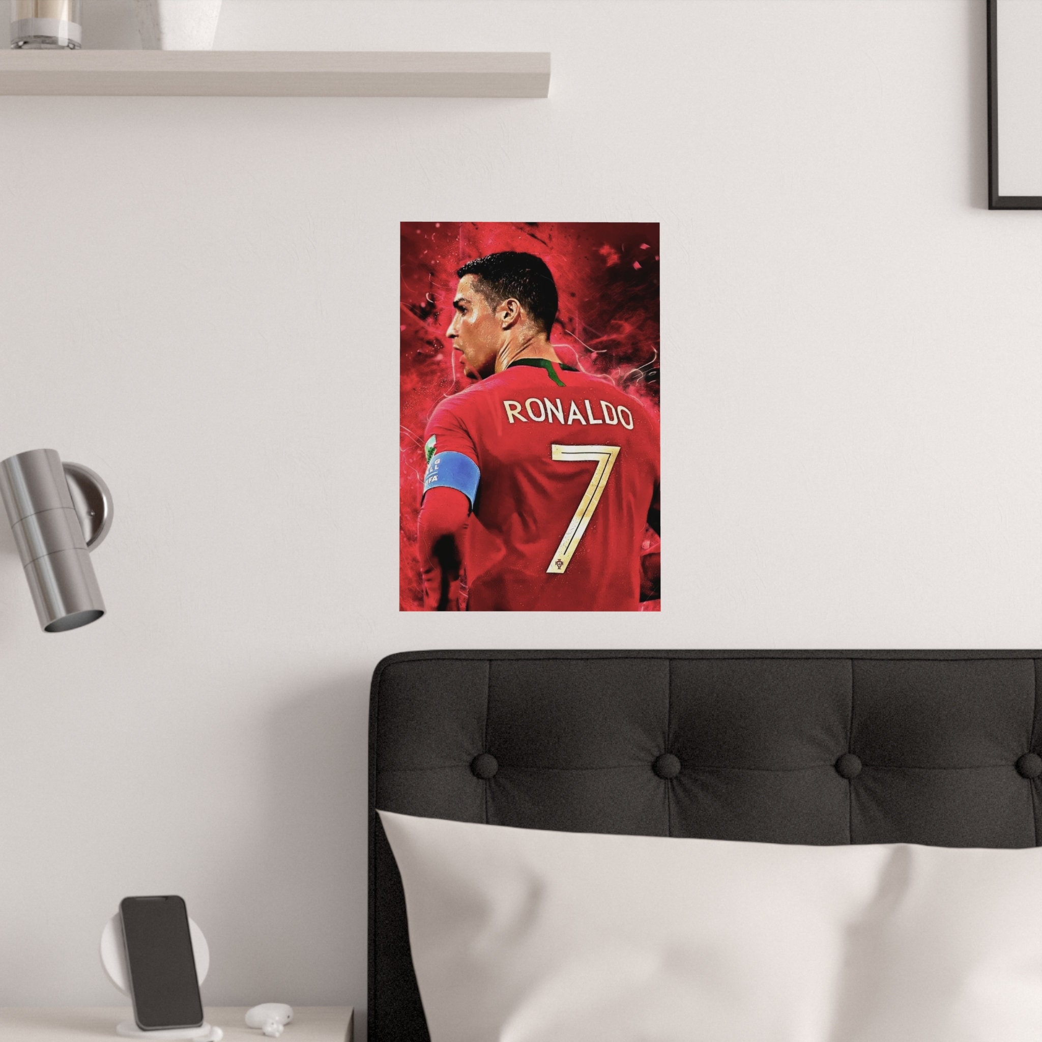 Cristiano Ronaldo Posters Cristiano Wall Posters Football Etsy