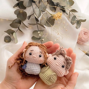 Personalized Couples Gifts, Amigurumi Couples, Cute Gift For Couples, Anniversary Gift, Personalized Lovers Figure, Crochet Couples Gift
