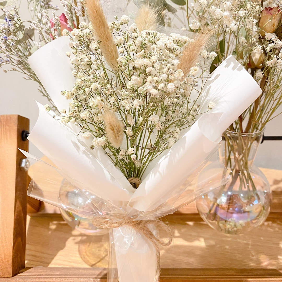 Mini Bouquet Mini Flower Bouquet Natural Mini Dried Flowers Mini Dried