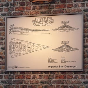 Imperial Star Destroyer Poster, Star Wars, Star Wars Movie, Star Wars Poster, Gift For Him, Fathers Day, Star Wars Prints, Digital Download