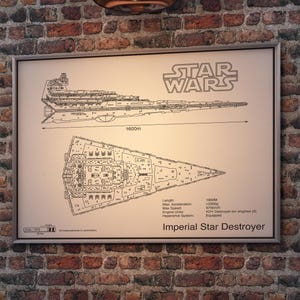 Imperial Star Destroyer, Star Wars Poster, Star Wars Movie, Star Wars Poster, Gift For Him, Fathers Day, Star Wars Prints, Digital Download
