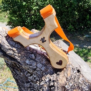 Model KRKA, birch multipelx 22mm Natural Fork/Ergo Slingshot/Catapult/Natty/Schlinge