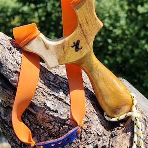 Modelo Ergo PULA No2. Madera de morera Horquilla Natural/Ergo Tirachinas/Catapult/Natty/Schlinge/Zwillen
