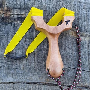 Model Ergo Pula black hornbeam wood Natural Fork/Ergo Slingshot/Catapult/Zwillen