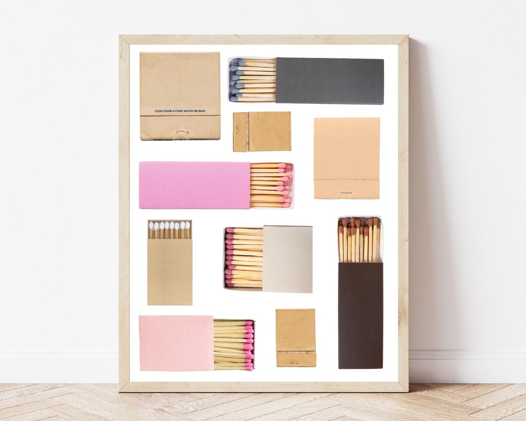 Matchbook Template.pdf Matchbook Poster Template | Matchbook Art | Matchbox Download ...