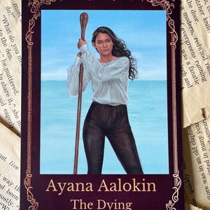 Carte de personnage d'Ayana Aalokin de la série Au-delà de l'horizon