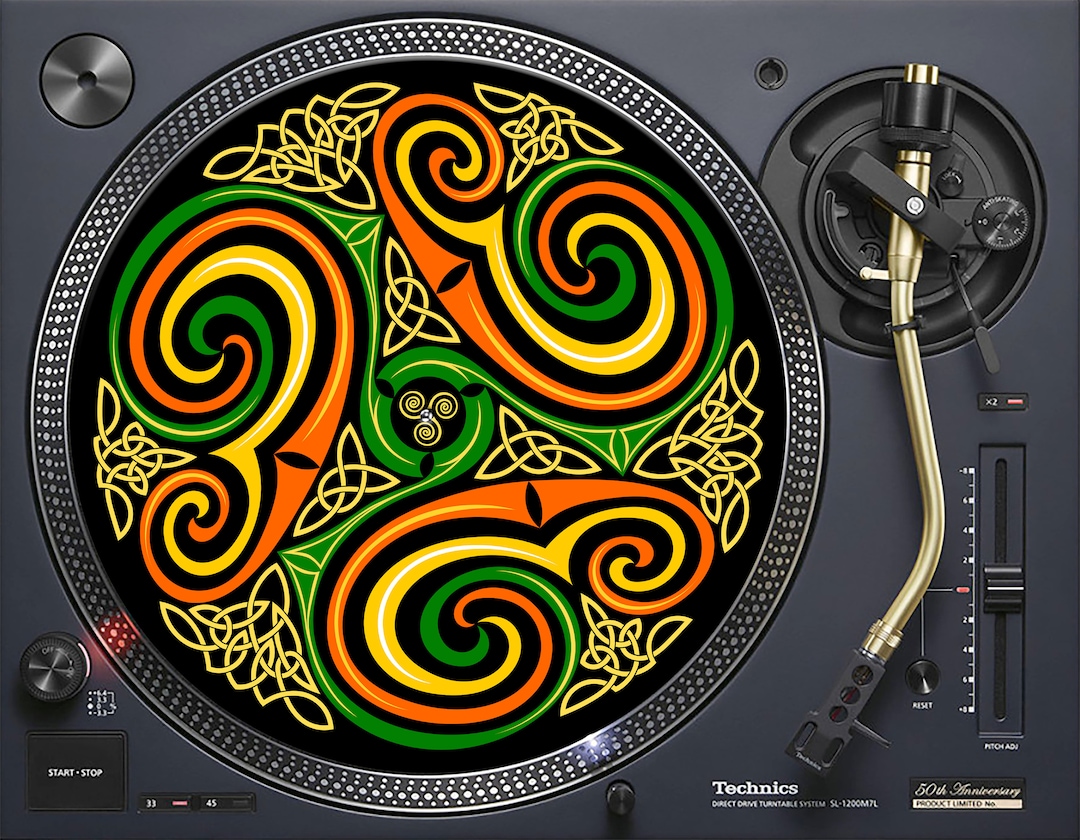 Tribal Design Slipmat for Vinyl Record Deck Turntable Etsy