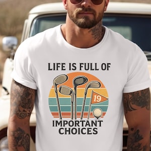 Golf t-shirt Funny golf shirt Golfing shirt  Golf clubs t-shirt Golf gifts Birthday  gift Father&#39;s day gift Gift for golf lover/golf player