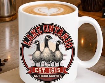 Lake Ontario 15 oz Mug Canadian Pride Mug Ontario Pride Mug Canada Mug Coffee Mug for Canadians Canada/Ontario Mug