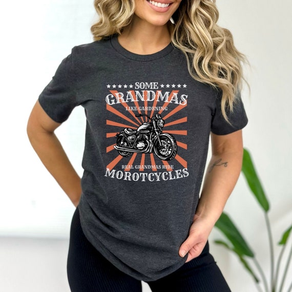 I am a Biker Grandma Shirt Motorcycle t shirt Harley Shirt Grandma Gift Great Grandma Shirt Funny Grandma biker shirt Motorcycle Grandma