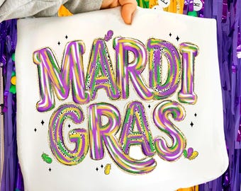 Preppy Mardi Gras Png, Brushstroke Mardi Gras Png, Fat Tuesday PNG, Fleur De Lis coquette Png, Mardi Gras Coquette Png, Louisiana Design png