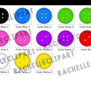 Button Clipart | Classroom Clip Art | Education Resource | Digital Art ...