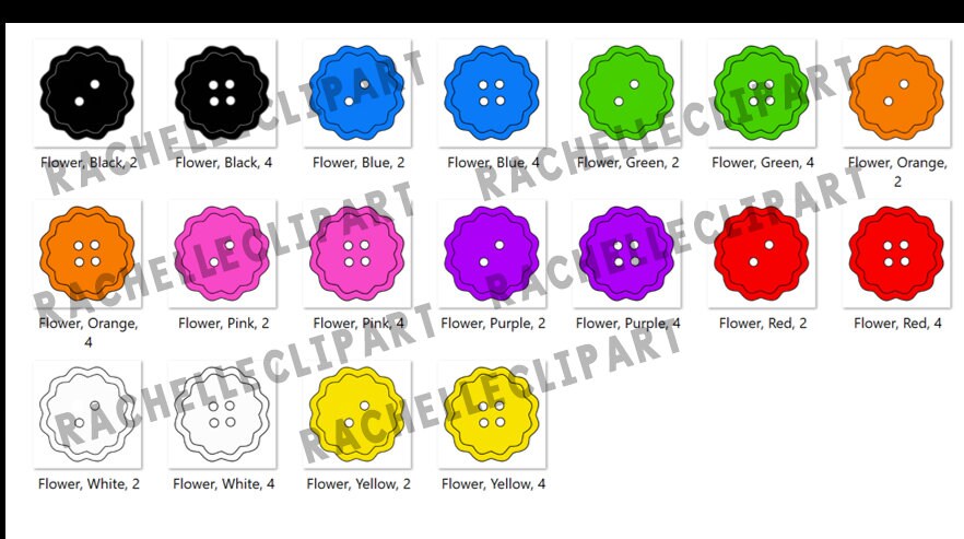 Button Clipart | Classroom Clip Art | Education Resource | Digital Art ...
