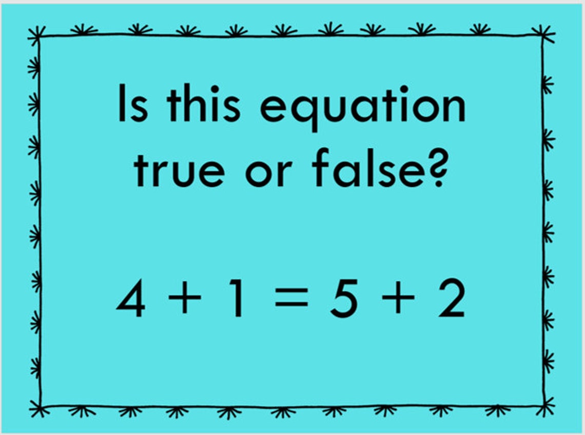 1st Grade Math Jeopardy Operations and Algebraic Thinking Etsy
