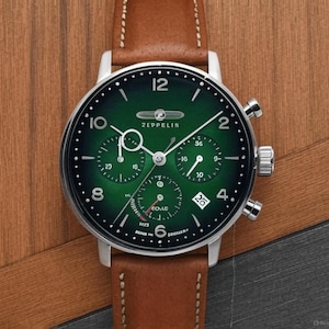 Men’s Leather Strap Watch – Classic Quartz Wristwatch Stylish and Comfortable