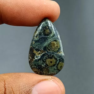 Stellar Top Quality 100% Natural Star Galaxy Jasper Pear Shape Cabochon Loose Gemstone For Making Jewelry 19 Cts Size 29x18x4 mm ASM-380