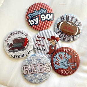 Ole Miss Gameday Pins