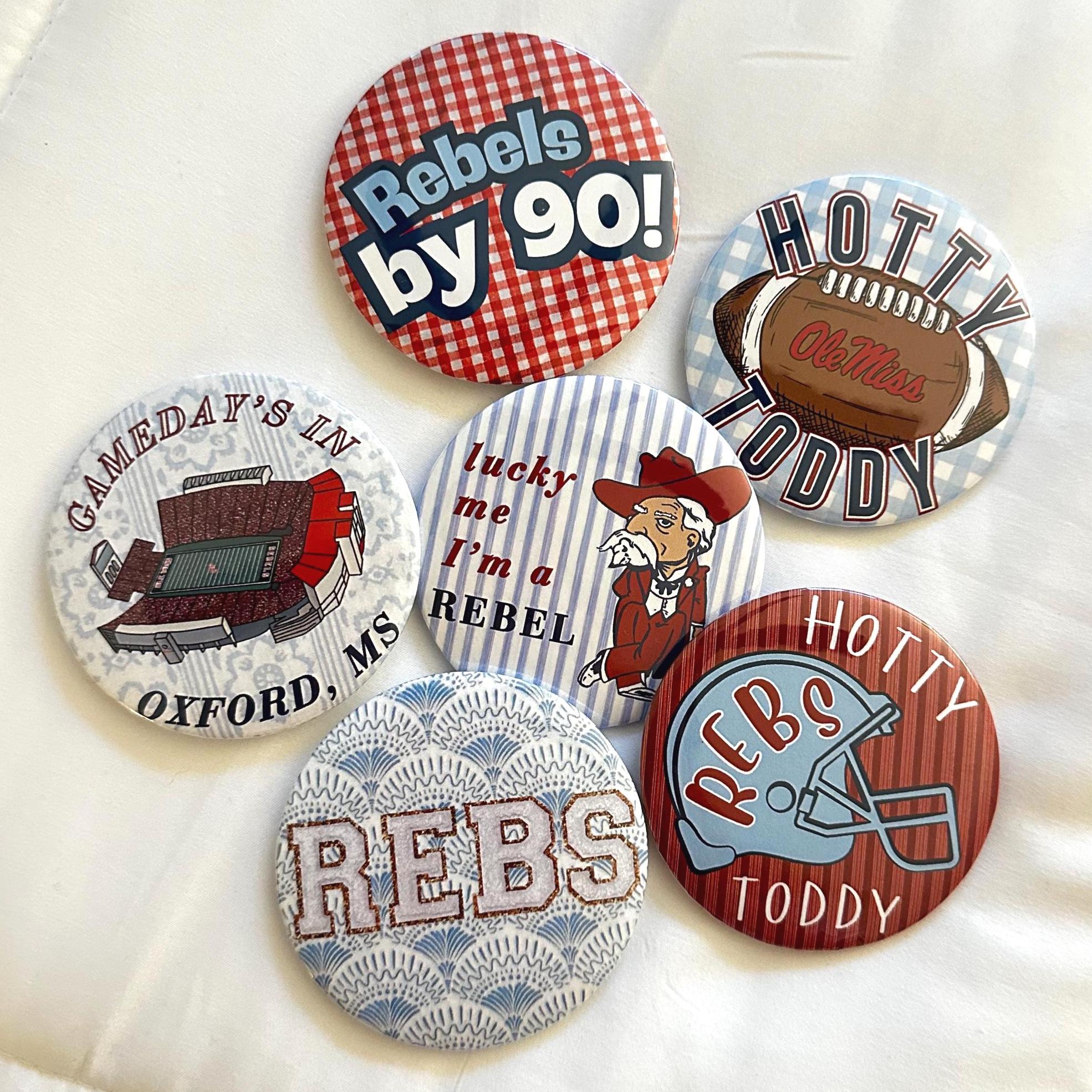 Ole Miss Gameday Pins