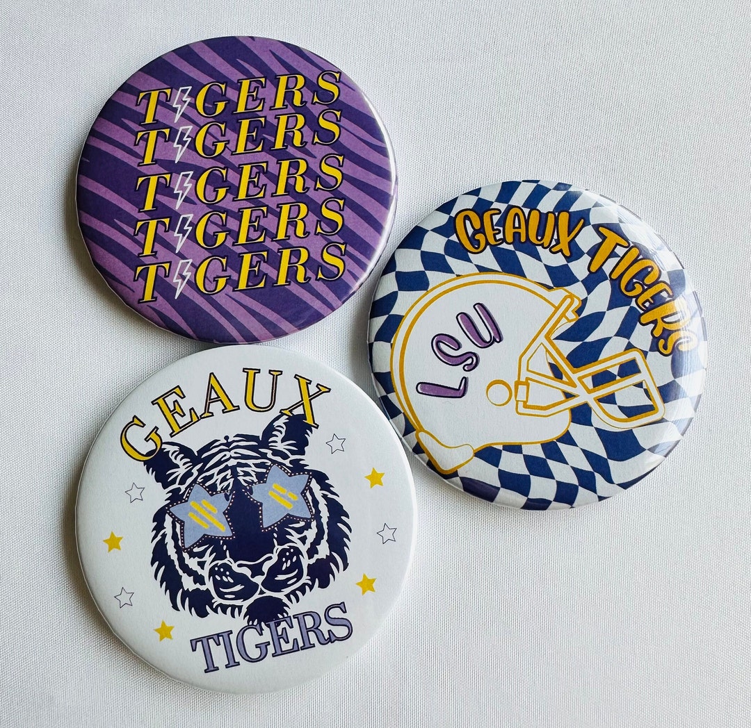 LSU Gameday Pins Etsy