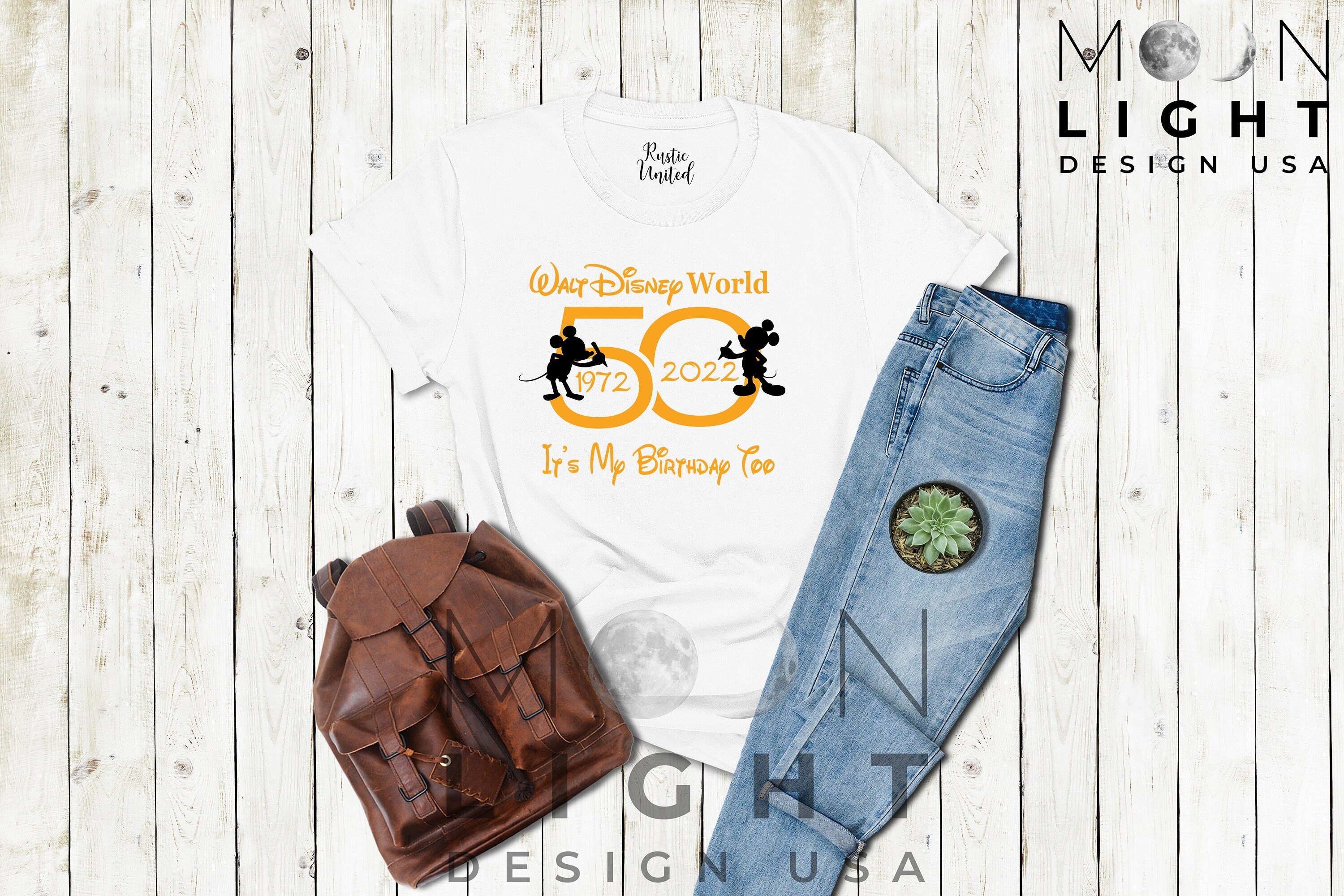 Disney 50th on sale birthday shirt