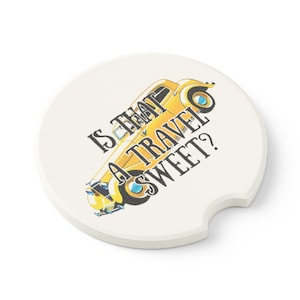 Porta-copos de carro Good Omens Travel Sweet Soapstone