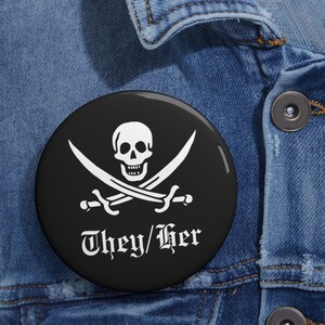 Piraten Pronomina Pin Sie/Sie