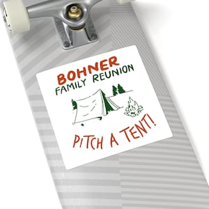 Bohner Family Reunion Square Stickers