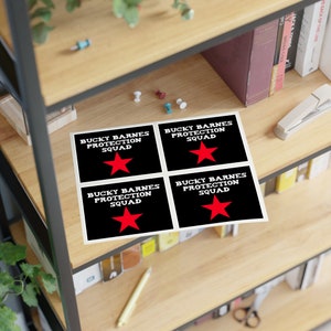 Bucky Barnes Protection Squad Sticker Sheets