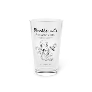 Our Flag Means Death Blackbeard&#39;s Bar and Grill Pint Glass, 16oz