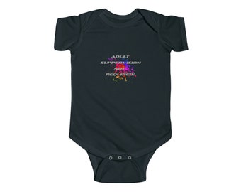 Adult Supervision Not Required Infant Fine Jersey Bodysuit