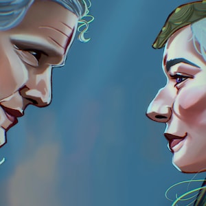 Daemon Targaryen Rhaenyra Targaryen fine art - Valyrian Wedding art print