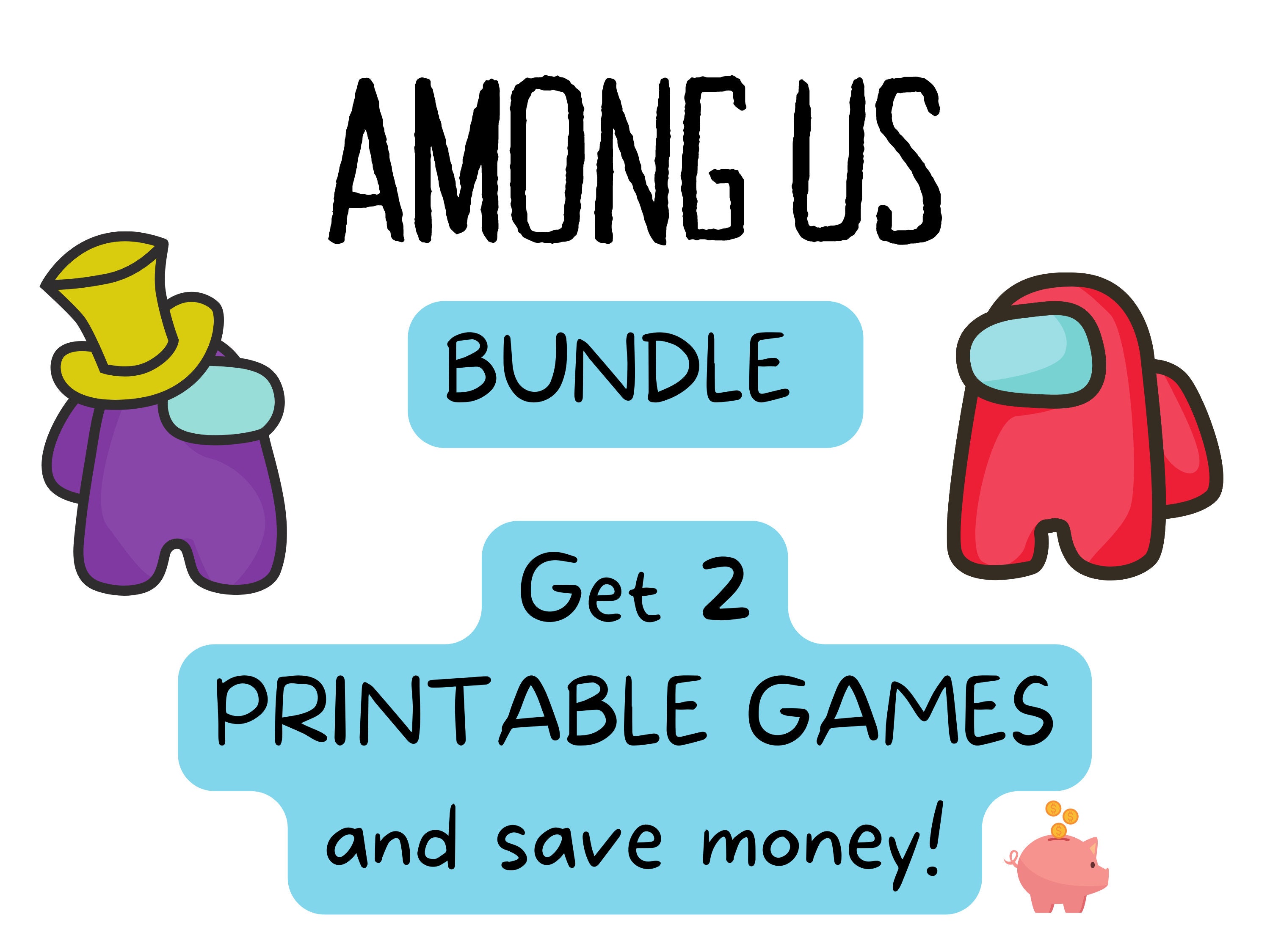 Among Us Real Life Printable Game Card Game Fun Game - Etsy