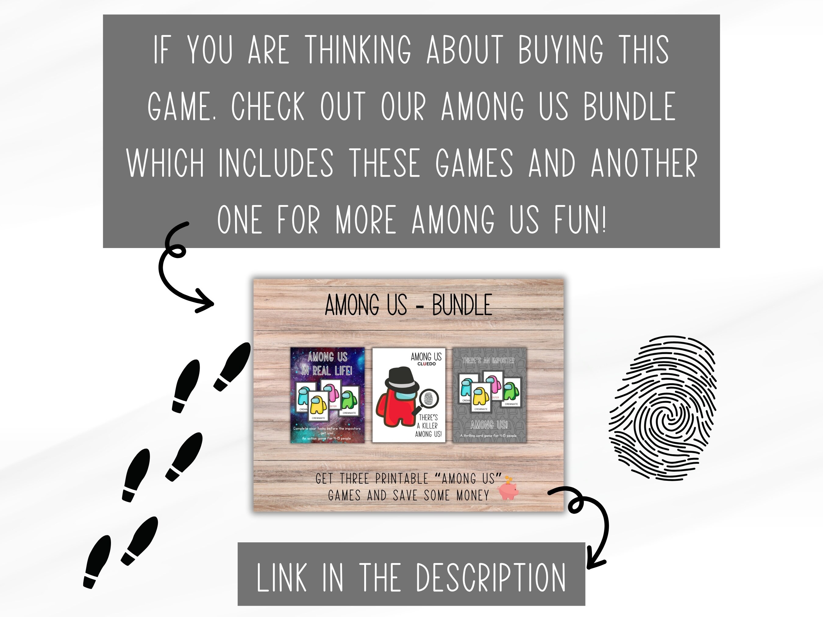 Among Us Real Life, Birthday Activity, Game for Kids, Card Game, Fun ...