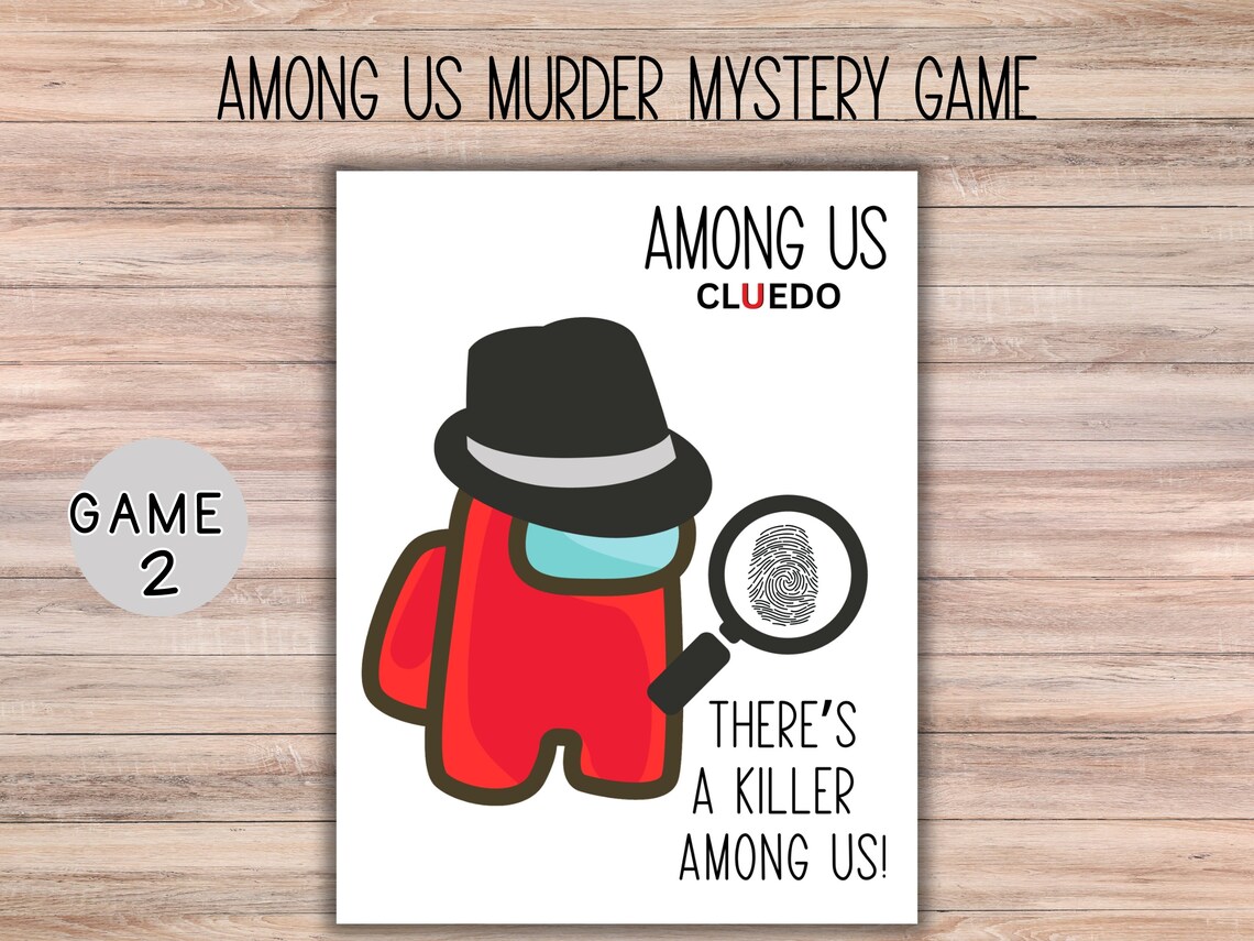 Among Us, Real Life, Printable Game, Card Game, Fun Game, Family ...