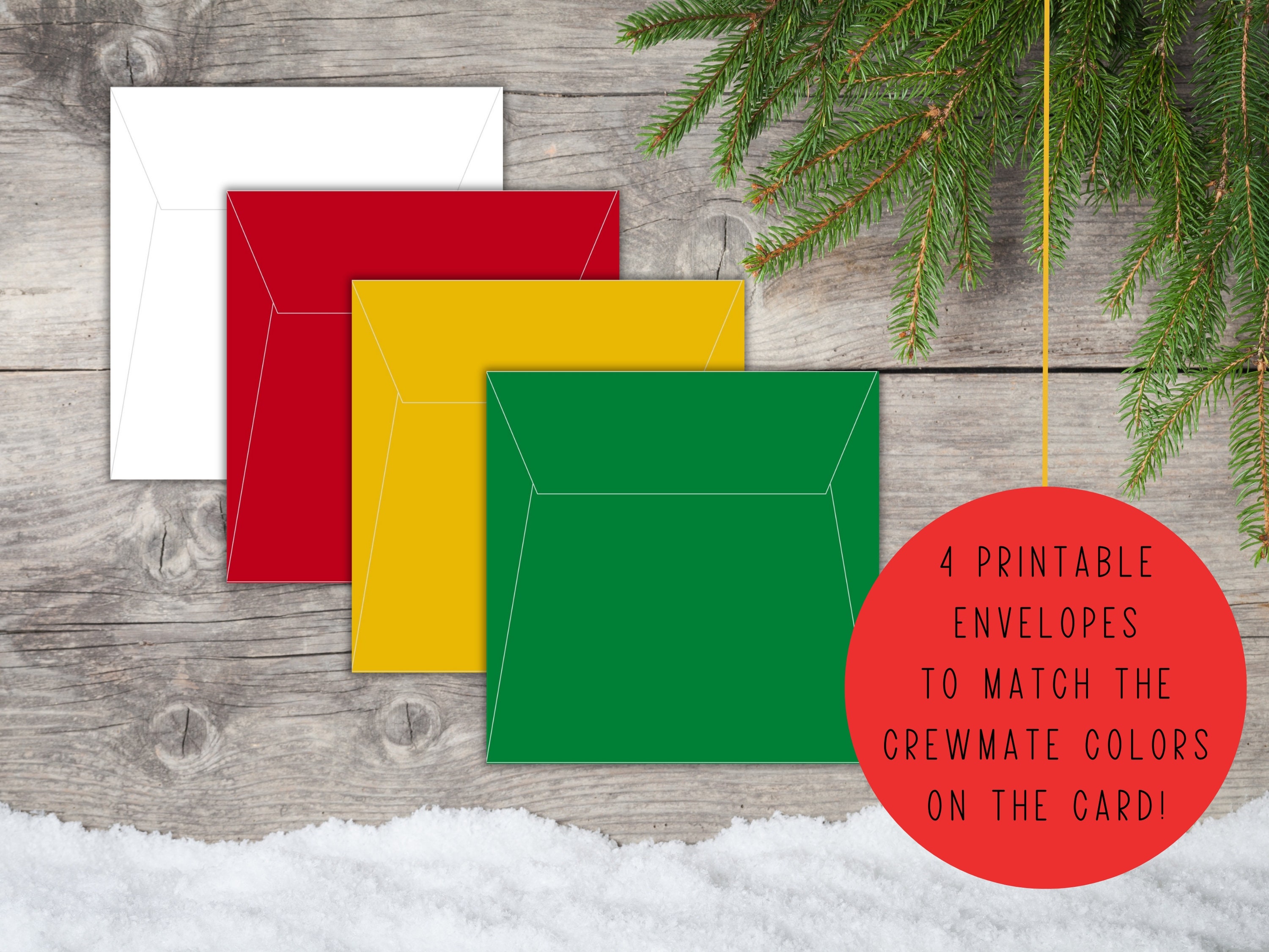 Among Us Card, Christmas Among Us, Printable Among Us, Among Us ...