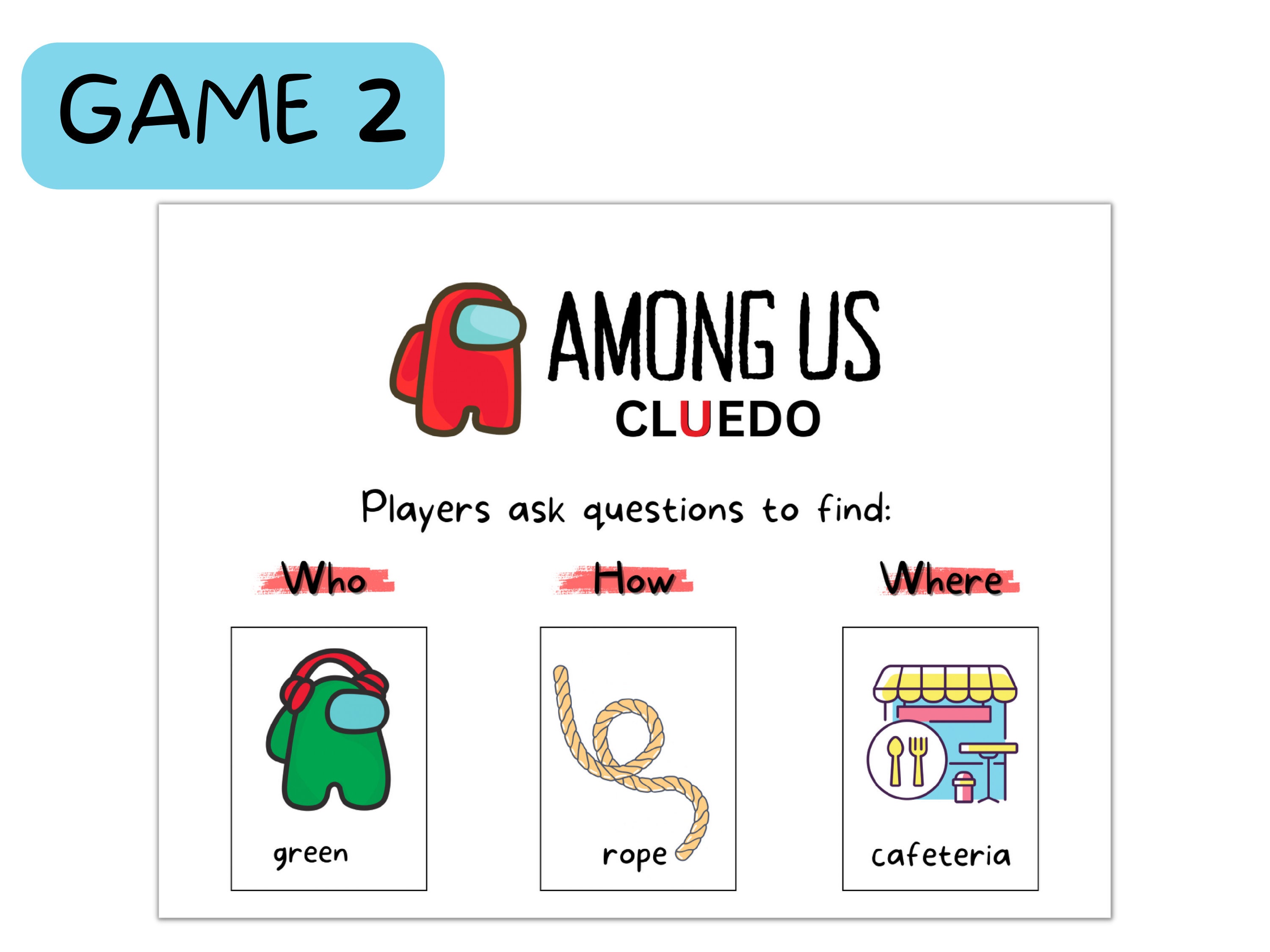 Among Us Real Life Instructions at Paul Maxwell blog