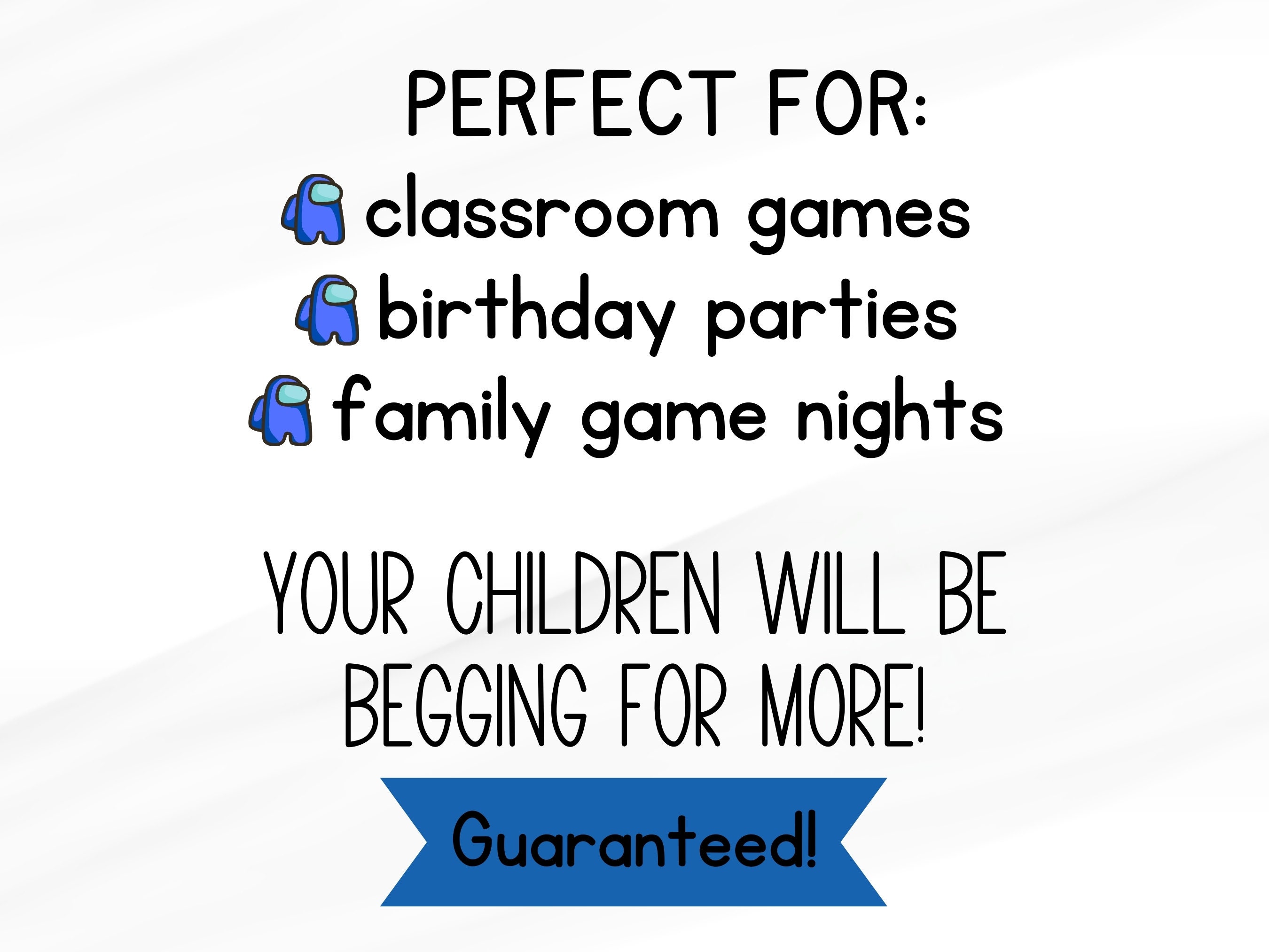 Among Us, Printable Game, Card Game, Fun Game, Family, Friends Fun ...