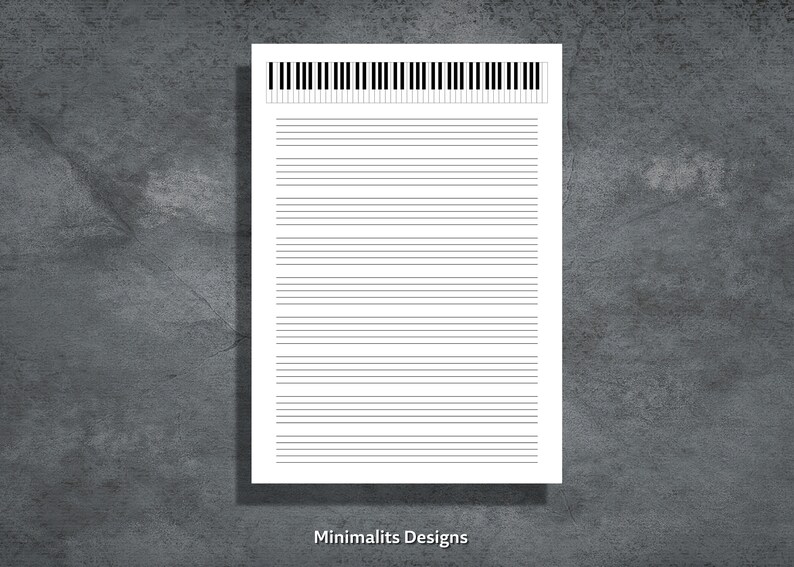 Music Sheet With Piano, Music Sheet, Blank Music Paper, Blank Sheet ...