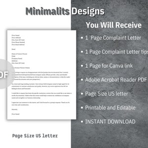 Complaint Letter, Formal Complaint Letter, Letter of Complaint ...