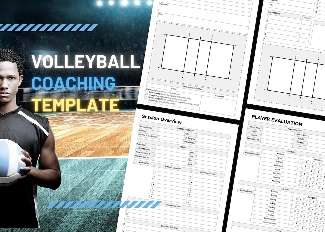 Volleyball Coaching Template, Volleyball Practice Plan, Volleyball Game Volleyball Coaching Template, Volleyball Practice Plan, Volleyball Game