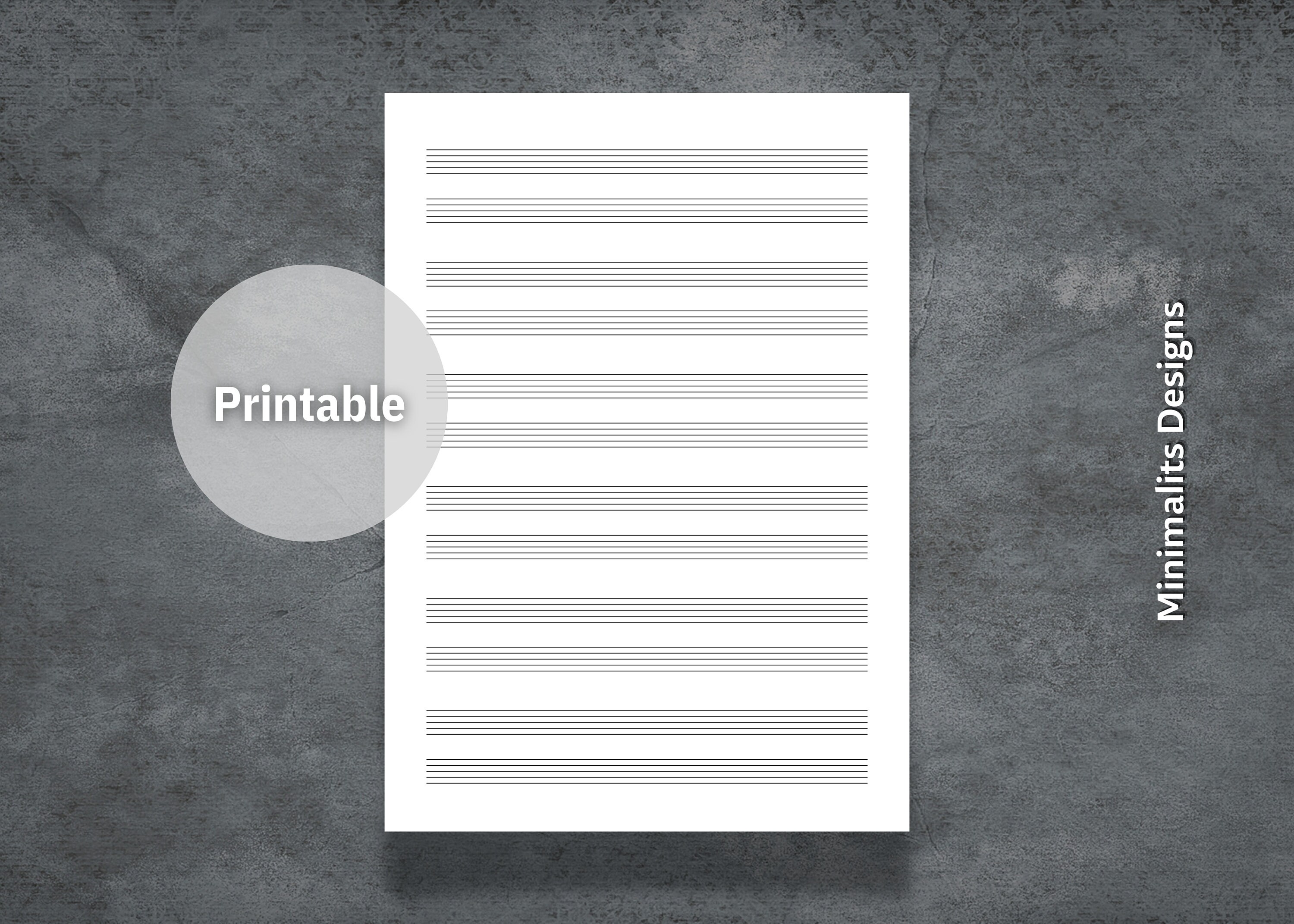 Blank Music Sheet, Music Sheet, Blank Music Paper, Blank Sheet Music ...