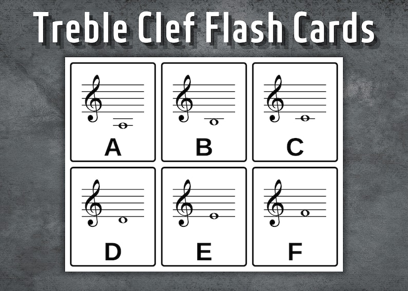 buy-treble-clef-flash-cards-printable-music-note-flash-cards-online-in