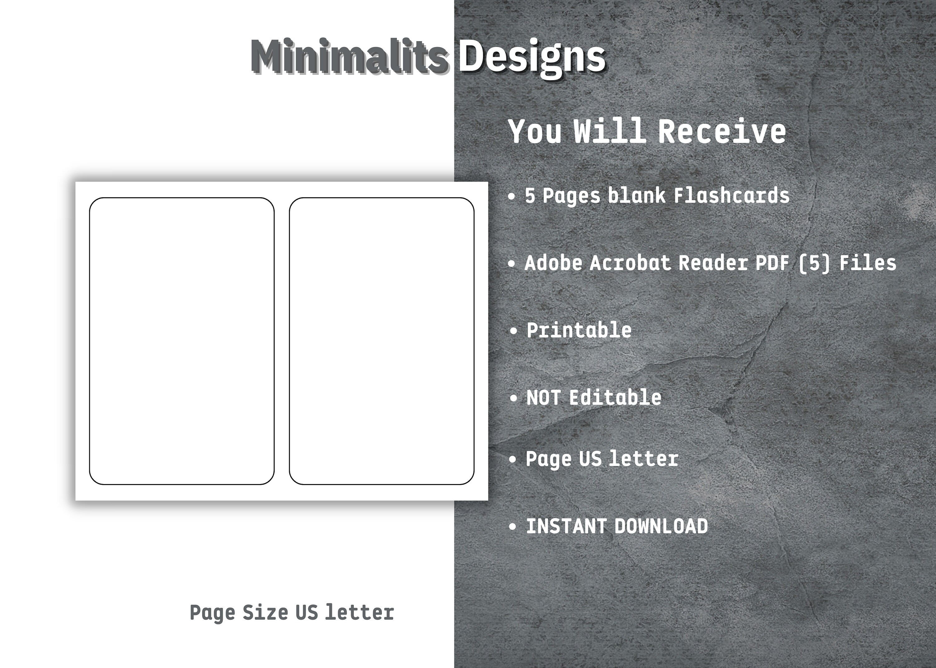 Printable Flashcards, Flash Cards Template, Blank Flash Cards, School ...