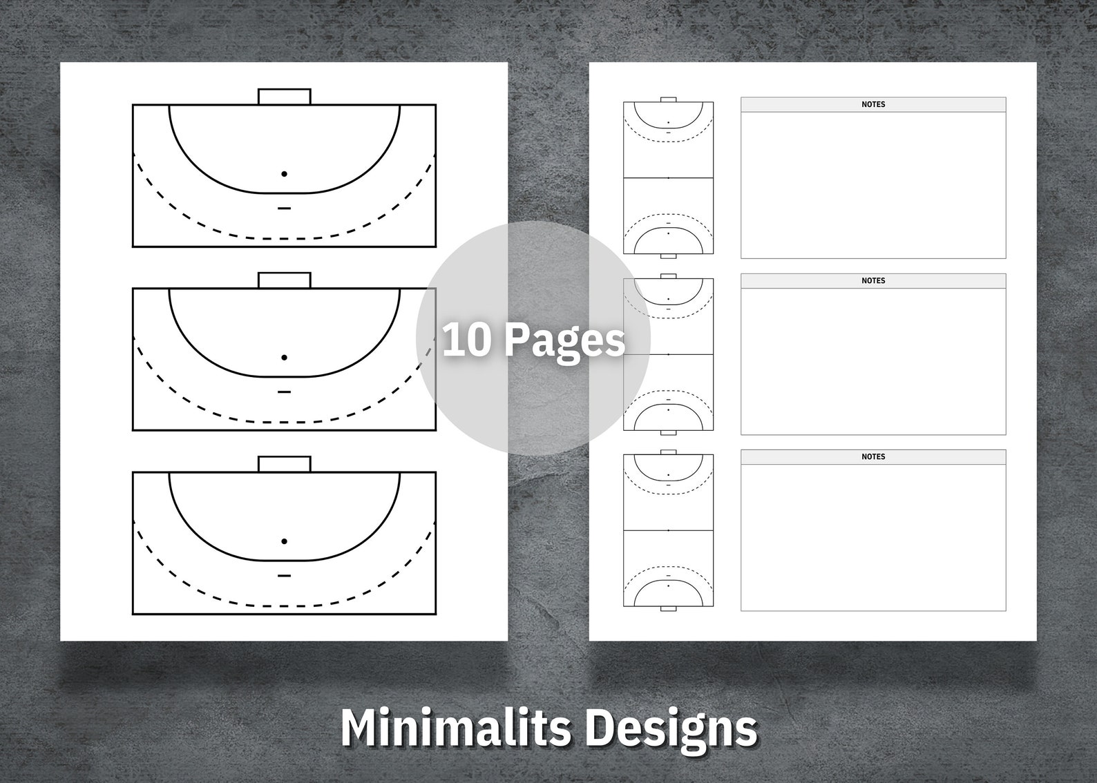 Handball Coaching Sheet, Handball Practice Plan, Handball Game Day Strategy, Handball Player