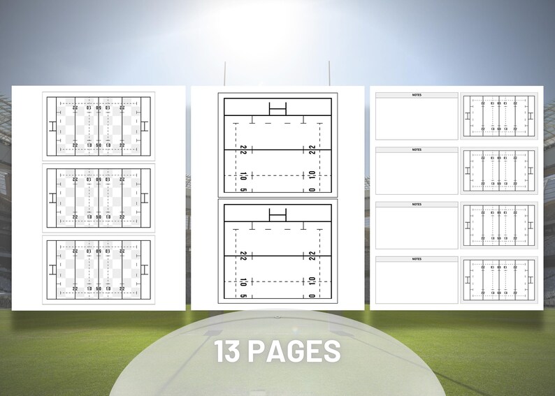 Rugby Coaching Template, Rugby Practice Plan, Rugby Game Day Strategy ...