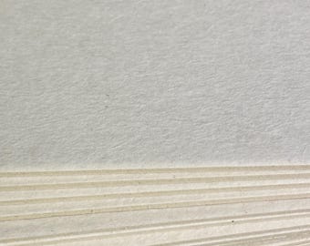 A4 Beermat Board Sheets: 1.6 mm Thick Uncoated Cardstock - 20 pcs