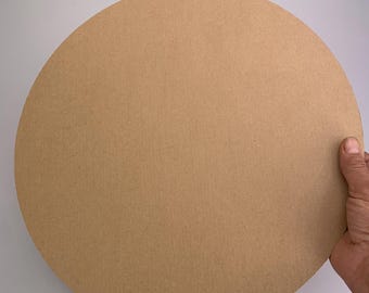 15 pcs Brown BE-flute Corrugated Cardboard Circles 35cm (Pack of 15): Arts and Crafts