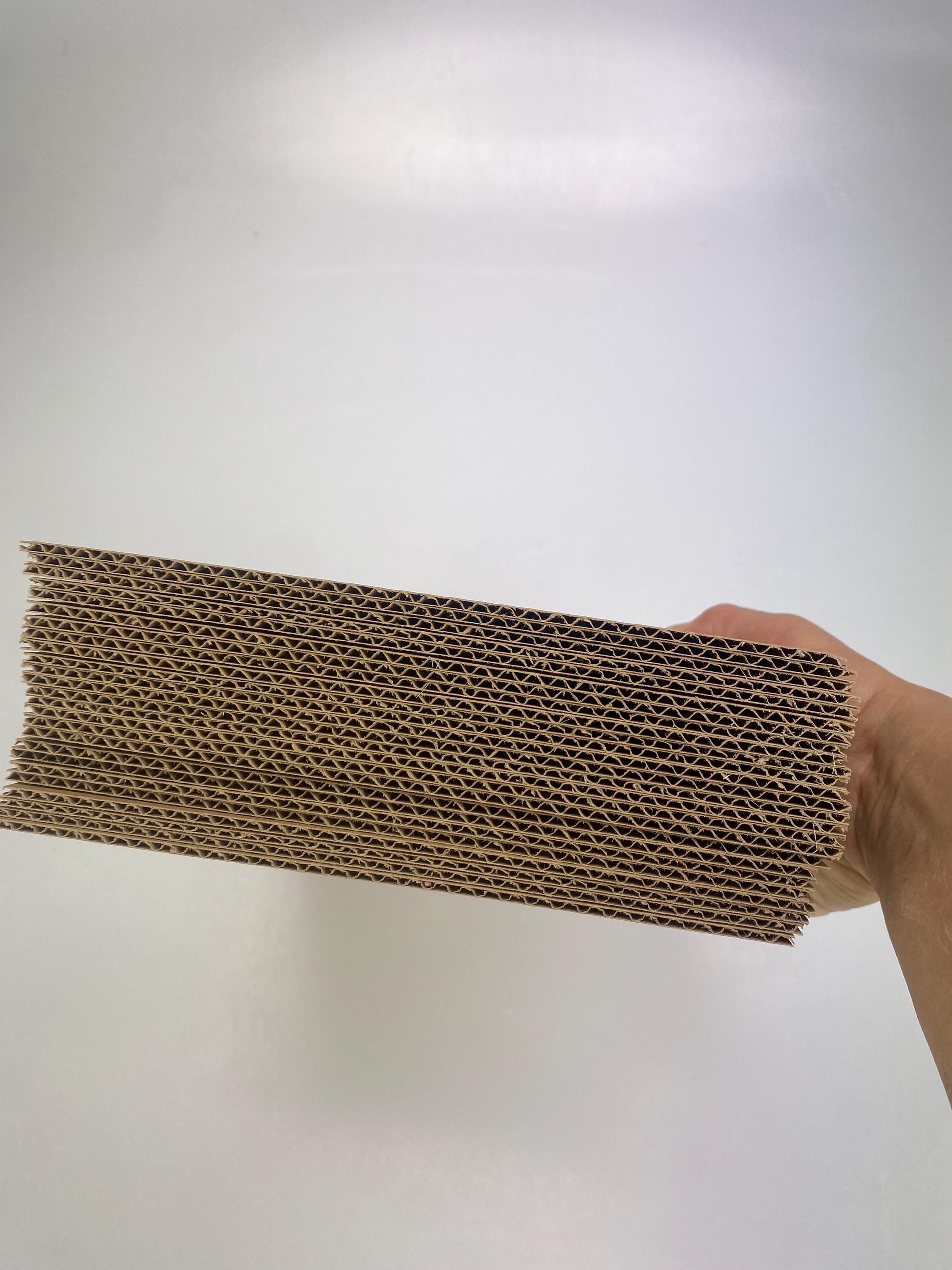 Cartone Ondulato 100 Fogli | 305x230mm | Spessore 2mm | Per Imballaggi, Spedizioni E Fai Da Te - Foto 6