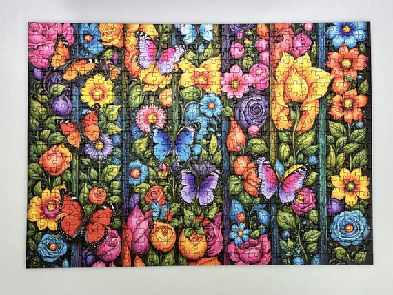 Puzzle Floral Symphony No. 6: Premium 500 and 1000 Piece